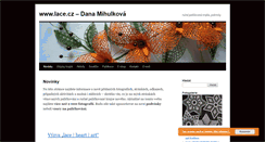 Desktop Screenshot of lace.cz